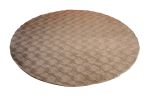 Kusový koberec Diamond Cut 800 Cream kruh - 120x120 cm