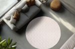 Kusový koberec Diamond Cut 800 Cream kruh - 120x120 cm