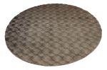 Kusový koberec Diamond Cut 800 Grey kruh - 200x200 cm