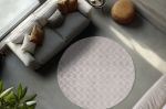 Kusový koberec Diamond Cut 800 Grey kruh - 200x200 cm
