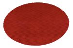 Kusový koberec Diamond Cut 800 Red kruh - 200x200 cm
