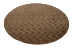 Kusový koberec Diamond Cut 800 Taupe kruh - 200x200 cm