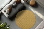 Kusový koberec Diamond Cut 800 Honey kruh - 120x120 cm