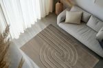 Kusový koberec Zen Deluxe 700 Taupe - 80x150 cm