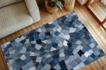 Ručně všívaný kusový koberec My Denim Pocket 465 Blue - 80x150 cm