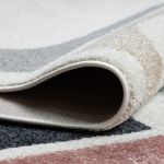 Kusový koberec Fusion 0213 white/dark pink - 200x290 cm