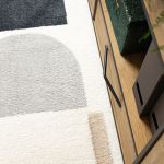 Kusový koberec Fusion 0213 white/yellow - 140x190 cm