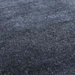 Ručně všívaný kusový koberec Asra wool černá - 60x110 cm