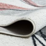 Kusový koberec Fusion 5868 white/dark pink - 120x170 cm
