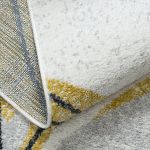 Kusový koberec Fusion 5868 white/yellow - 140x190 cm