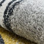 Kusový koberec Fusion 5868 white/yellow - 140x190 cm