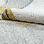 Kusový koberec Fusion 5868 white/yellow - 140x190 cm