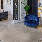 Kusový koberec Visco Rabbit Silver 3 kruh - 160x160 (průměr) kruh cm