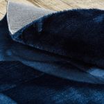 Kusový koberec Visco Rabbit Dark blue 10 kruh - 160x160 (průměr) kruh cm Kusový koberec Visco Rabbit Dark blue 10 kruh - 160x160 (průměr) kruh cm