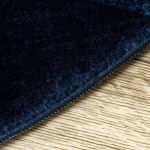 Kusový koberec Visco Rabbit Dark blue 10 kruh - 160x160 (průměr) kruh cm Kusový koberec Visco Rabbit Dark blue 10 kruh - 160x160 (průměr) kruh cm