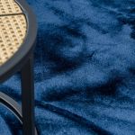 Kusový koberec Visco Rabbit Dark blue 10 kruh - 160x160 (průměr) kruh cm Kusový koberec Visco Rabbit Dark blue 10 kruh - 160x160 (průměr) kruh cm