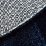 Kusový koberec Visco Rabbit Dark blue 10 kruh - 160x160 (průměr) kruh cm Kusový koberec Visco Rabbit Dark blue 10 kruh - 160x160 (průměr) kruh cm