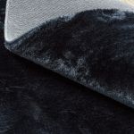 Kusový koberec Visco Rabbit Black 5 kruh - 200x200 (průměr) kruh cm