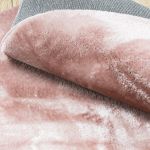 Kusový koberec Visco Rabbit Pink 8 kruh - 160x160 (průměr) kruh cm