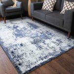 Kusový koberec Allure 1959 white/blue - 120x170 cm