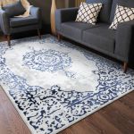 Kusový koberec Allure 1961 white/blue - 200x290 cm