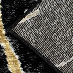 Kusový koberec Allure 1963 black/gold - 140x190 cm