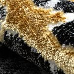 Kusový koberec Allure 1963 black/gold - 140x190 cm
