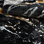 Kusový koberec Allure 1963 black/gold - 140x190 cm