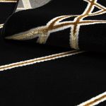 Kusový koberec Allure 1964 black/gold - 160x220 cm