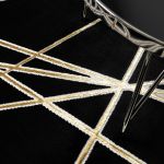 Kusový koberec Allure 1964 black/gold - 160x220 cm