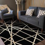 Kusový koberec Allure 1964 black/gold - 160x220 cm