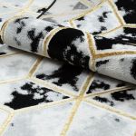 Kusový koberec Allure 1966 black/gold - 200x290 cm