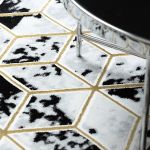 Kusový koberec Allure 1966 black/gold - 200x290 cm