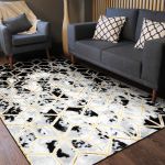 Kusový koberec Allure 1966 black/gold - 200x290 cm