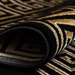 Kusový koberec Allure 1968 black/gold - 80x150 cm