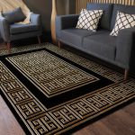 Kusový koberec Allure 1968 black/gold - 80x150 cm