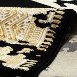 Kusový koberec Allure 1965 black/gold - 240x330 cm