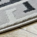 Kusový koberec Allure 1960 white/grey kruh - 150x150 (průměr) kruh cm