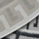 Kusový koberec Allure 1960 white/grey kruh - 150x150 (průměr) kruh cm