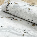 Kusový koberec Allure 1963 white/gold kruh - 120x120 (průměr) kruh cm Kusový koberec Allure 1963 white/gold kruh - 120x120 (průměr) kruh cm