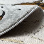 Kusový koberec Allure 1963 white/gold kruh - 120x120 (průměr) kruh cm Kusový koberec Allure 1963 white/gold kruh - 120x120 (průměr) kruh cm