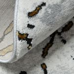 Kusový koberec Allure 1963 white/gold kruh - 120x120 (průměr) kruh cm Kusový koberec Allure 1963 white/gold kruh - 120x120 (průměr) kruh cm