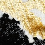 Kusový koberec Allure 1963 black/gold kruh - 150x150 (průměr) kruh cm Kusový koberec Allure 1963 black/gold kruh - 150x150 (průměr) kruh cm