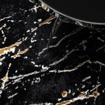 Kusový koberec Allure 1963 black/gold kruh - 150x150 (průměr) kruh cm Kusový koberec Allure 1963 black/gold kruh - 150x150 (průměr) kruh cm