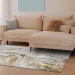 Kusový koberec Bliss Z162AZ173 gold/cream - 140x190 cm