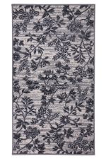 Kusový koberec Flowers grey - 80x150 cm