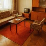 Běhoun Eton terra - 57x200 cm