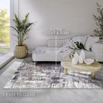 Kusový koberec Imagination New 106037 Anthracite/Gold z kolekce Elle - 200x290 cm