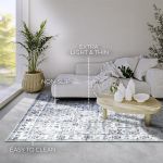 Kusový koberec Imagination New 106042 Cream/Blue z kolekce Elle - 160x230 cm