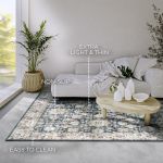 Kusový koberec Imagination New 106044 Blue/Cream z kolekce Elle - 200x290 cm